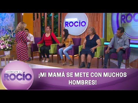 Mi mamá se mete con muchos hombres. | Programas del 2 de junio del 2022 | Acércate a Rocío