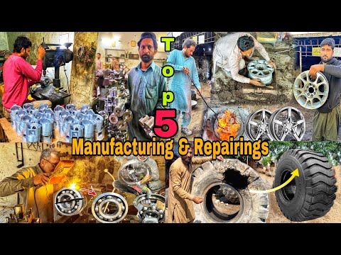 Top 5 Incredible Best Manufacturing and Repairing Process Videos in Recent Times.
