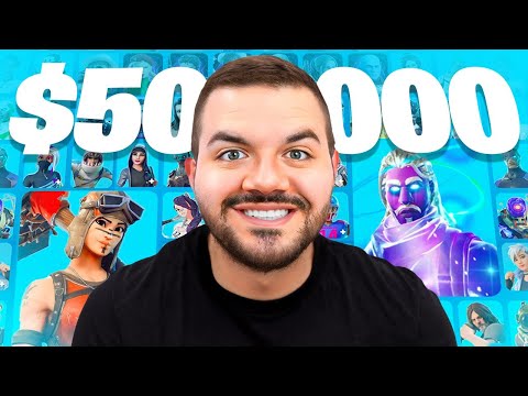 Revealing My $50,001 Fortnite Locker!
