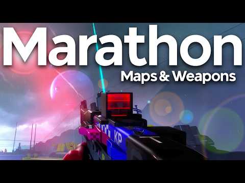 Marathon Map + Weapon Model & Gameplay Showcase