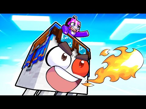 Playing Minecraft as a PROTECTIVE Happy Ghast!