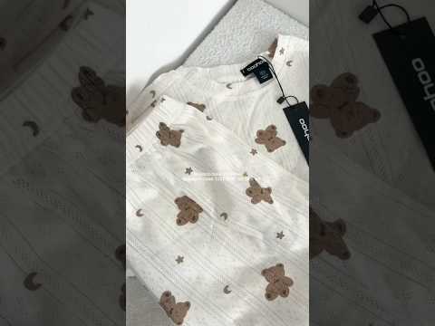 Boohoo pyjama set 🤍 DC: ‘LOTTEW’ FOR 15% OFF #boohoo #shortsfeed #shorts