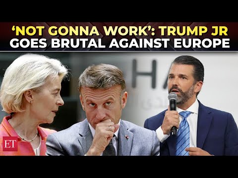 ‘Europe waiting for Russia to go bankrupt': Trump Jr goes ballistic against EU & 'corrupt Zelenskyy'