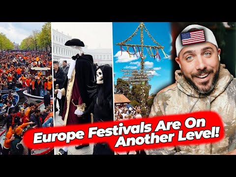 Europe’s Festival Culture Shocked Me 🤯 | American Reacts