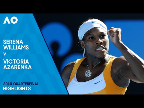 Serena Williams v Victoria Azarenka Full Match | Australian Open 2010 Quarterfinal