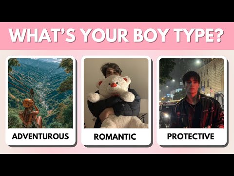 What's Your BOY TYPE? Part 2 | Aesthetic Personality Quiz