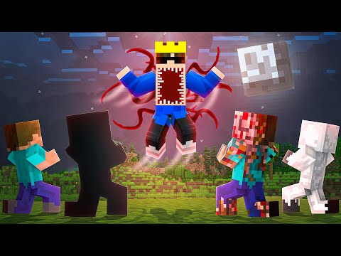I Became Scary Entity King For 24 Hour In Minecraft!