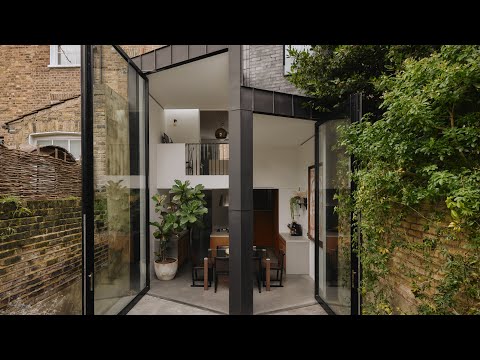 A five-bedroom Victorian house that has undergone extensive refurbishment by architects PARTI