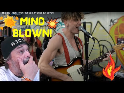 Metal Dude* Musician* Reacts to REN and the BIG PUSH! WAR PIGS ( Black Sabbath Cover)