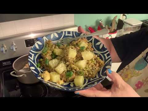 The BEST Fried Rice You'll Ever Make!! #cooking #pantrychallenge #friedrice