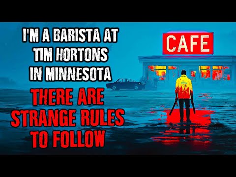 I'm a Barista at Tim Hortons Cafe in Minnesota...There are STRANGE RULES to follow !