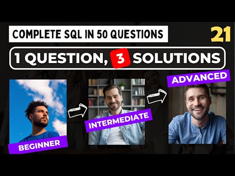 50 Wild SQL Interview Questions SOLVED - Multiple Solutions - Leetcode 1174 | Data Science | Analyst