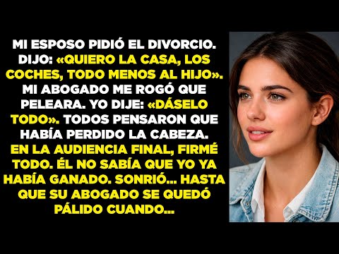 Mi esposo se quedó todo en el divorcio… pero no tenía ni idea de lo que realmente estaba tomando y…