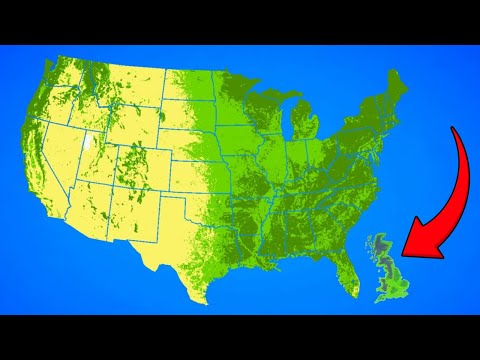 What If Great Britain was moved to AMERICA? - WorldBox