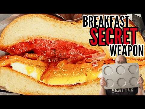 The BEST Bacon Egg & Cheese Sandwich (Using My Secret Weapon!)