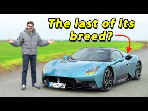 Maserati MCPura V6 driving REVIEW - the last one of this breed? (New MC20)