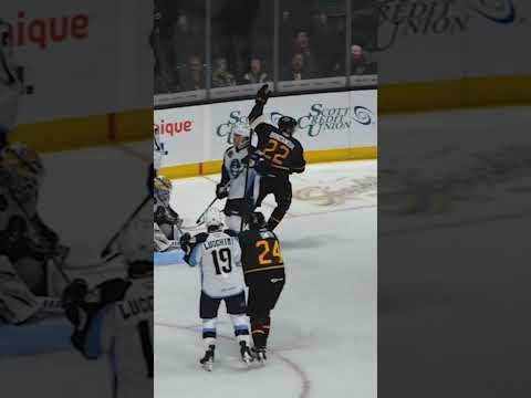 Skyler Brind'Amour's FIRST GOAL of the season vs. Milwaukee Admirals #hockeyhighlights
