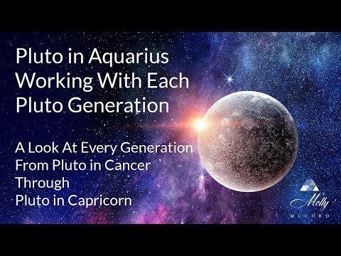 Pluto in Aquarius Working With Each Pluto Generation - 2025 to 2044 Astrology