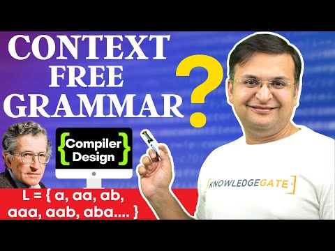 Context Free Grammar | CFG | Context Free Language in Compiler Design