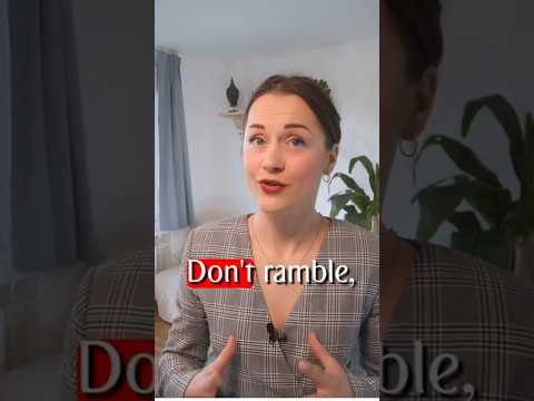 The 60-Second Rule That Gets You Hired #cabincrewjobs #interviewtips