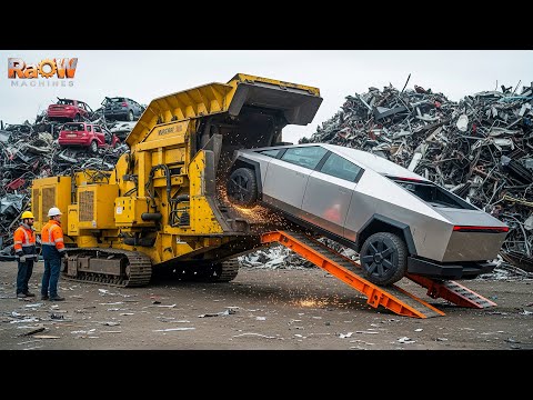 30 Most Insane Shredding & Crushing Machines That Obliterate Everything | Scrap Processing #14