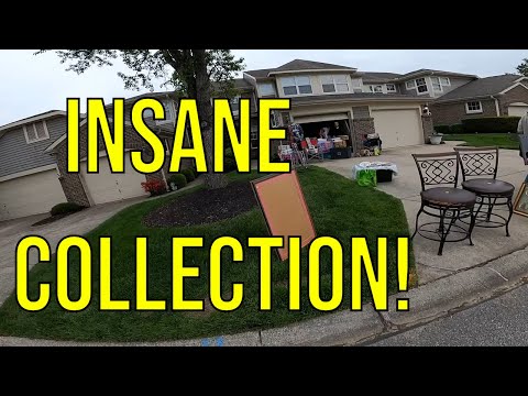 I SPENT $1000 AT THIS GARAGE SALE!