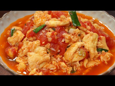 Classic Chinese Tomato and Egg Stir Fry