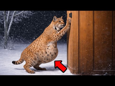 Una Lince Embarazada llamó a su Puerta: la razón te romperá el corazón.