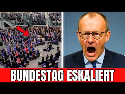 Merz verliert die Kontrolle im Bundestag - TOTALES CHAOS!