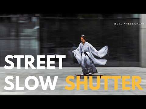 Learn Slow Shutter Speed Techniques - STREET Photography Style