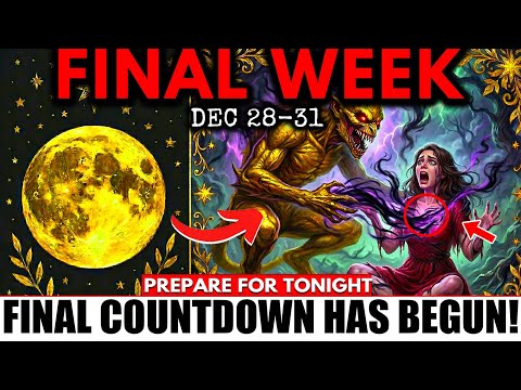 I Warned You!🛑FINAL WEEK OF 2025– Spiritual Closure & Align Your MOON Energy Before 2026! BE READY?