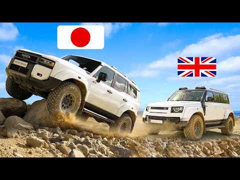 Japonia vs Wielka Brytania: Kto robi lepsze auta 4x4?