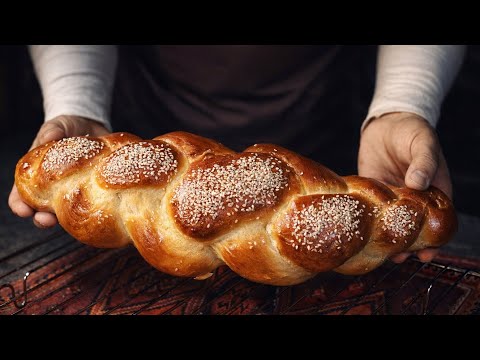 Easy challah bread recipe,yummy and tasty homemade challah bread recipe 