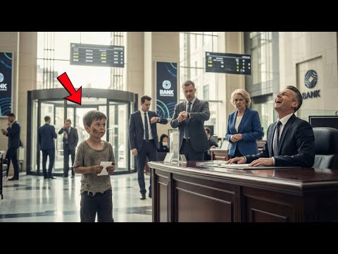 Ich möchte nur mein Kontostand sehen“, sagte der Junge. Der Milliardär lachte … bis er auf den ...