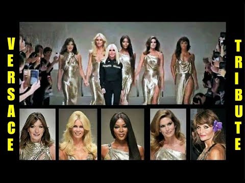 Gianni Versace Tribute feat.The SUPERMODELS ❤️