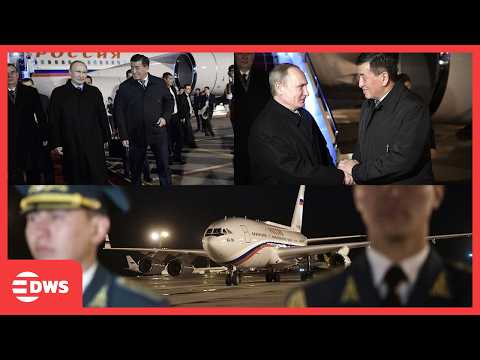 FULL ARRIVAL & HISTORIC WELCOME: Putin Receives Grand Welcome in Bishkek Ahead of CSTO Summit | AC1E