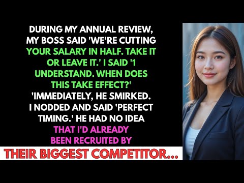 Boss Cut My Salary in Half During Review — Didn't Know I Was Already Planning My Exit