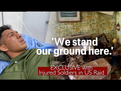 EXCLUSIVE: Wounded Venezuelan soldiers describe US raid capturing Maduro as VP Rodriguez's sworn in