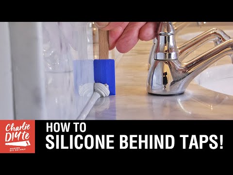 How to Silicone Behind Taps