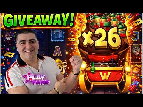 Powerful Live Slot Play & SC10,000 GIVEAWAY On PlayFame