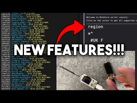 TESTING NEW MESSAGE SCOPE FEATURES IN MESHCORE!!!