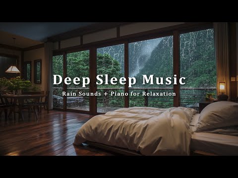 Peaceful Sleep Music with Rain Sounds to Reduce Anxiety &amp; Heal the Mind - Relaxation, Meditation