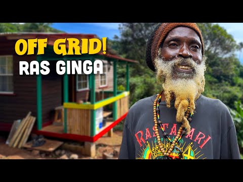 Living Off Grid, Rasta Style! @rasginga House Tour 🇬🇩
