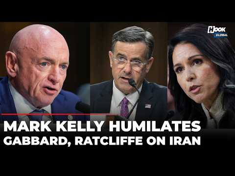 'Were You Asked To Brief On Hormuz...': Mark Kelly Presses Tulsi Gabbard, Ratcliffe On Iran War
