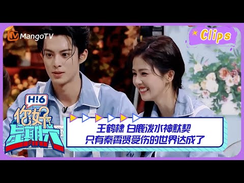 【精彩看点】王鹤棣 白鹿泼水神默契 只有秦霄贤受伤的世界达成了｜《你好，星期六》Hello Saturday Highlights｜Mango TV