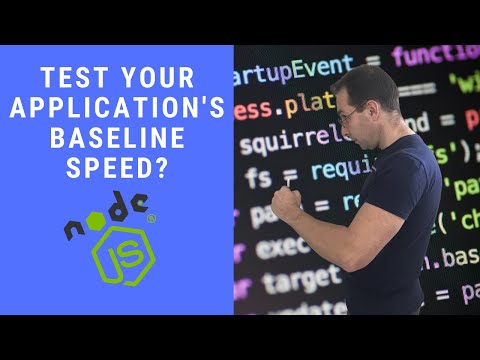 How To Determine Application Baseline Performance In Node JS 🔬 | OPTIMIZING NODE JS