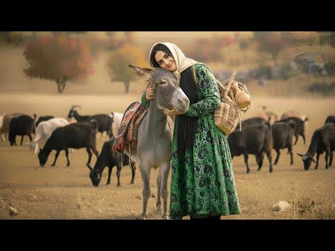 Village Life In Iran: Amazing Cooking & Donkey Riding By A Girl