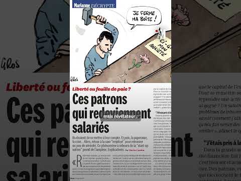 Ces patrons qui redeviennent salariés : "Ma trésorerie personnelle était à sec"