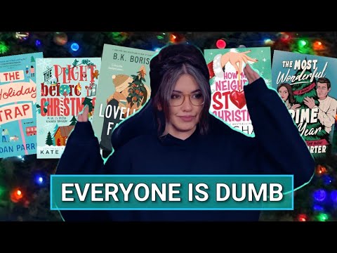 I read five holiday romance books and now I'm not long for this world 🎄 festive book rant ⛄