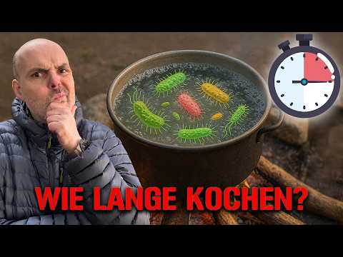 Survival: How long to boil water?